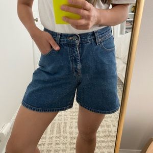 Vintage denim shorts